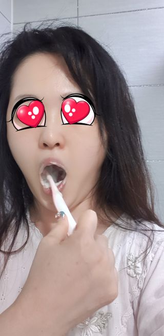 프리마인 유해균 뿐만 아니라 유익균까지 씻어내는 치약은 그만, 건강한 구강환경을 만드는 덴탈엔오 — 5점을 준 리뷰어가 2022년 7월 올린 사용 사진