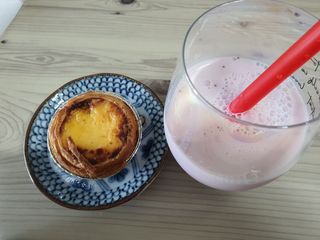 디앙뜨 포르투갈 에그타르트 오리지널 맛+패션후르츠+초콜릿타르트 맛 중 택1 — 4.5점을 준 리뷰어가 2021년 8월 올린 사용 사진