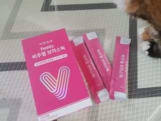 필리브 비주얼 브이스틱 — 5점을 준 리뷰어가 2021년 6월 올린 사용 사진