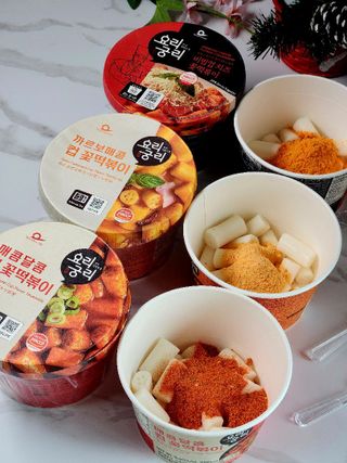 프리 [요리궁리] 타입 B (매콤,치즈,매콤까르보) 꽃떡볶이 6개입 세트 — 5점을 준 리뷰어가 2024년 12월 올린 사용 사진