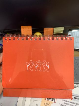 리훈 곰부 세우는 체크리스트 위클리 탁상 플래너 주간 일주일 계획표 — 4.5점을 준 리뷰어가 2023년 2월 올린 사용 사진