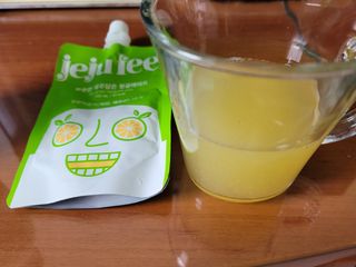 JEJUFEEL 풋풋한 제주담은 청귤에이드 — 5점을 준 리뷰어가 2022년 10월 올린 사용 사진