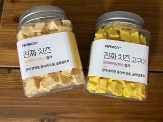 페페로니 진짜 프리바이오틱스 치즈+치즈고구마 180g+180g — 5점을 준 리뷰어가 2021년 7월 올린 사용 사진
