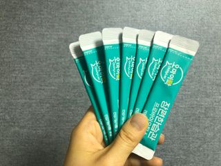[유산균] 오마이락 장편한습관 프로바이오틱스 30P — 5점을 준 리뷰어가 2022년 11월 올린 사용 사진