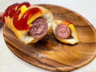 오마뎅 한우핫도그 — 5점을 준 리뷰어가 2021년 5월 올린 사용 사진