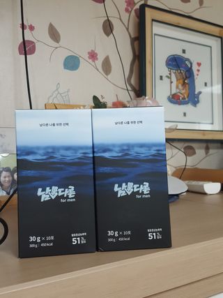 [남男다른] 남성건강 활력증진 혼합음료 홍상발효농축액 10포 x 2개 = 총20포 — 5점을 준 리뷰어가 2021년 9월 올린 사용 사진
