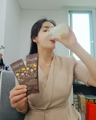[이롬] 황성주박사의 발효건강식 30g x 30포 — 5점을 준 리뷰어가 2022년 7월 올린 사용 사진