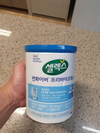 셀렉스 썬화이버 프리바이오틱스 — 5점을 준 리뷰어가 2021년 12월 올린 사용 사진