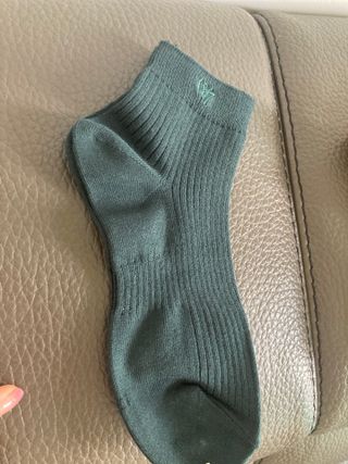 [사이즈가 있는 양말 필로이] 남/여 골지 발목 양말 4족 세트 남【S, M, L, XL】여【S, M, L】_컬러 랜덤 — 5점을 준 리뷰어가 2022년 6월 올린 사용 사진