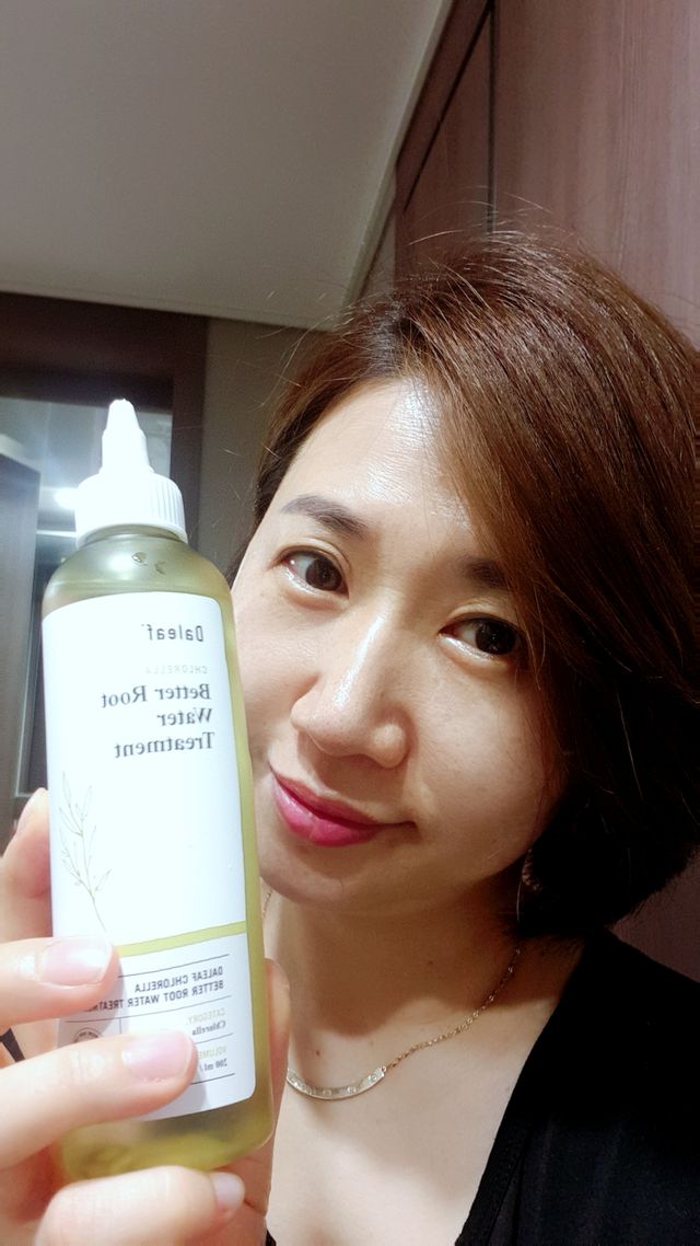 달리프 클로렐라 베러 루트 워터트리트먼트 200ml 리뷰 사진
