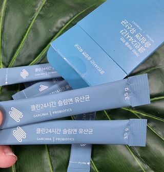 클린24시간 슬림앤유산균 1박스 (3.5g X 15포) — 5점을 준 리뷰어가 2022년 8월 올린 사용 사진
