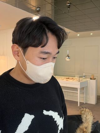 Ciior 씨오르 브이핏 마스크 — 5점을 준 리뷰어가 2022년 12월 올린 사용 사진