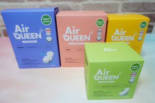 에어퀸 뉴브레스 유기농 생리대 4종 (팬티라이너 20P + 중형 10P + 대형 10P + 오버나이트 8P)_체험단 2차 — 5점을 준 리뷰어가 2024년 11월 올린 사용 사진