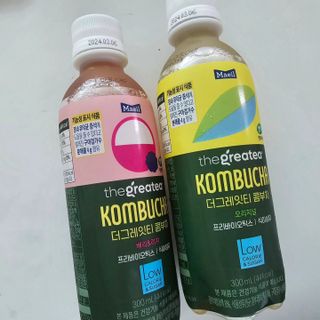 더그레잇티 콤부차 [매일유업] 더그레잇티 44kcal 콤부차 300ml *12개입 (오리지널 6개+베리리치 6개) — 5점을 준 리뷰어가 2023년 9월 올린 사용 사진