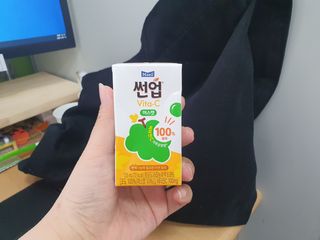 썬업비타씨 썬업 Vita-C — 5점을 준 리뷰어가 2021년 6월 올린 사용 사진