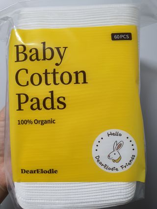 디어엘로디 프리미엄 유기농 유아 솜티슈 60매  2 + 1 PACK — 4점을 준 리뷰어가 2021년 3월 올린 사용 사진