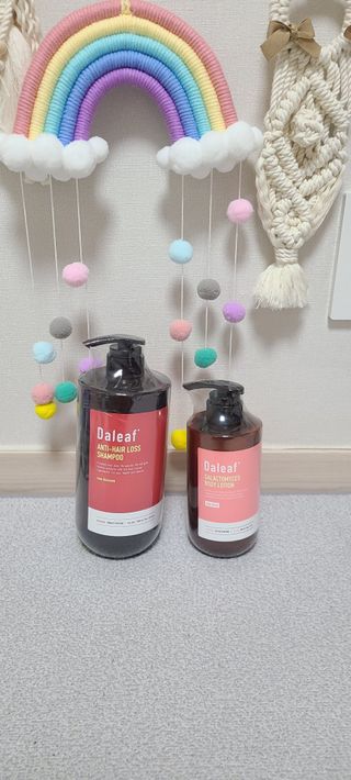 달리프 진저 베러 퍼퓸 탈모 완화 샴푸 1000ml 향 3종 — 5점을 준 리뷰어가 2021년 2월 올린 사용 사진