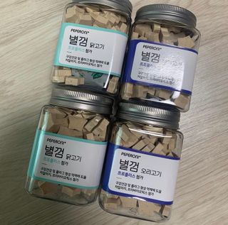 페페로니 자기전에 먹는 저알러지 껌 세트 치킨+오리 — 5점을 준 리뷰어가 2021년 8월 올린 사용 사진
