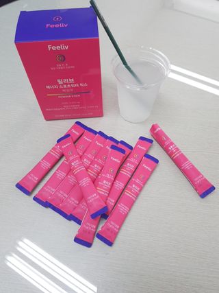 필리브 에너지 스포츠워터 믹스 — 5점을 준 리뷰어가 2021년 7월 올린 사용 사진