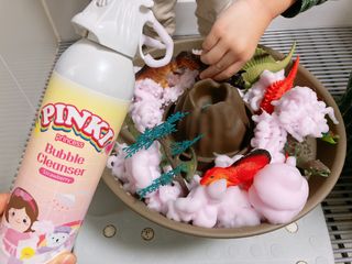 주식회사 권브라더스 [권브라더스] 목욕놀이 필수템, 핑키공주 유아버블클렌저 300ml 대용량 몽글몽글 구름 속 딸기향 — 4.5점을 준 리뷰어가 2022년 1월 올린 사용 사진