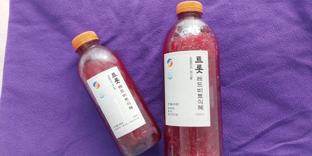 트롯레드비트식혜 1리터 +500리터 리뷰 사진