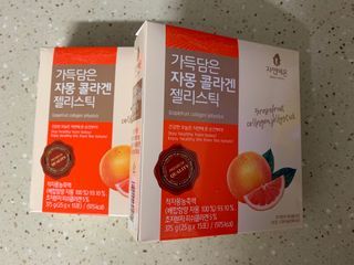 자연에온 가득담은 자몽 콜라겐 젤리스틱 2BOX — 5점을 준 리뷰어가 2020년 12월 올린 사용 사진