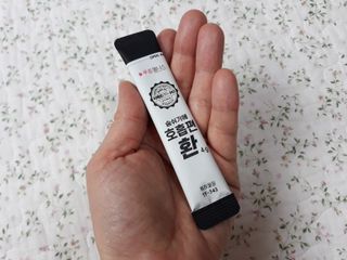 푸름웰니스 부아메라 프로폴리스 도라지 호흡편환 20포 — 4점을 준 리뷰어가 2022년 4월 올린 사용 사진