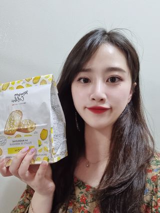 [메종콜리브리] 프랑스 마들렌 메종콜리브리 레몬 마들렌 2팩 — 5점을 준 리뷰어가 2021년 9월 올린 사용 사진