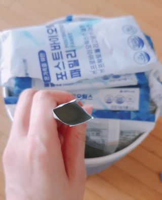 서울약사신협_포스트바이오틱스패밀리_5g x 100포 — 5점을 준 리뷰어가 2021년 5월 올린 사용 사진
