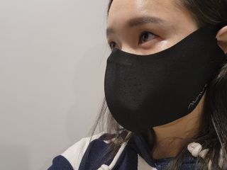 [AVAVE] 어베이브 페이스히트 스포츠 골프 방한 페이스 마스크 — 5점을 준 리뷰어가 2024년 1월 올린 사용 사진
