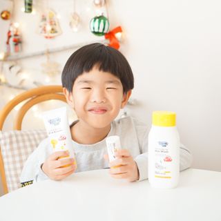 포멀비 키즈 더마베리어 아토 세트(크림 120ml+워시 300ml+스틱밤 18g) — 5점을 준 리뷰어가 2023년 11월 올린 사용 사진