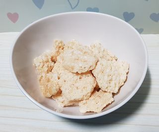 미즈꼬레아 치즈맛 누룽지크리스피 — 5점을 준 리뷰어가 2022년 2월 올린 사용 사진