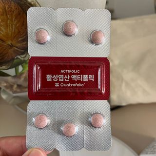 [리노브] 4세대 활성엽산 액티폴릭 270mg x 30정 — 5점을 준 리뷰어가 2022년 8월 올린 사용 사진