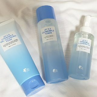 페브유 / FABYOU 페브유 pH5.5 캐모마일 젤 클렌징 폼 + 클렌징 오일 + 토너 3종 세트 — 5점을 준 리뷰어가 2021년 6월 올린 사용 사진