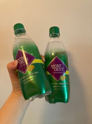 몽베스트 Montbest with Sparkling water Lemon OR Lime 20병(랜덤) — 5점을 준 리뷰어가 2022년 5월 올린 사용 사진