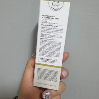 달리프 클로렐라 베러 루트 헤어토닉 100ml — 5점을 준 리뷰어가 2021년 4월 올린 사용 사진