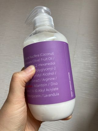 빅그린 베이비라인 3종세트 - 샴푸앤바디워시500ml,올인원로션500ml,바디크림170ml — 5점을 준 리뷰어가 2022년 11월 올린 사용 사진