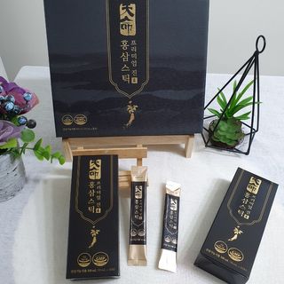 헬스업_천명진프리미엄홍삼스틱_10ml x 30포 — 5점을 준 리뷰어가 2021년 1월 올린 사용 사진