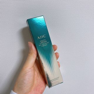 [NEW 탄력유턴 아이크림] AHC 유스 래스팅 리얼 아이크림 포 페이스 — 4점을 준 리뷰어가 2021년 3월 올린 사용 사진