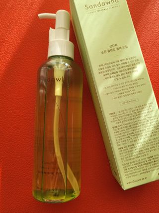 스킨큐어 산다화 순한 클렌징 동백 오일 200ml — 5점을 준 리뷰어가 2023년 2월 올린 사용 사진