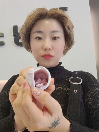 컬처렐 LGG 유산균 이뮨 디펜스 28정 — 5점을 준 리뷰어가 2021년 2월 올린 사용 사진