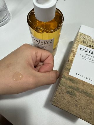 MF[스킨1004] 마다가스카르 센텔라 앰플 100ml — 5점을 준 리뷰어가 2024년 5월 올린 사용 사진