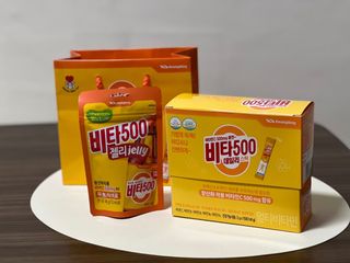 광동생활건강 [광동] 비타500데일리스틱 70포+쇼핑백+구미3개 — 5점을 준 리뷰어가 2021년 12월 올린 사용 사진