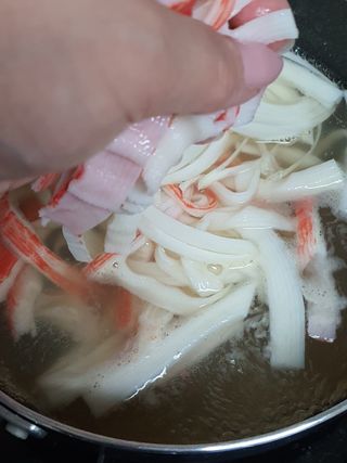 한성기업 와일드 크래미 — 5점을 준 리뷰어가 2021년 10월 올린 사용 사진