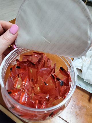 젤리벨리 젤리스틱 어쏘티드 900g — 5점을 준 리뷰어가 2022년 10월 올린 사용 사진