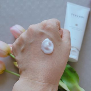세렌디뷰티 퓨어델라 부스팅 바디크림 — 5점을 준 리뷰어가 2021년 7월 올린 사용 사진