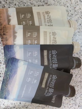 일일하우 슬리밍 플랜B 고소한 귀리맛, 진한 카카오맛 (체중조절식) — 5점을 준 리뷰어가 2023년 8월 올린 사용 사진