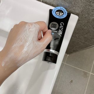 [갸스비] 명불허전, 남성을 위한 브랜드 갸스비의 올인원, 폼클렌징, 헤어오일 3종 — 4점을 준 리뷰어가 2021년 4월 올린 사용 사진