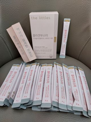 더리틀스 콜라겐부스터 — 5점을 준 리뷰어가 2023년 1월 올린 사용 사진