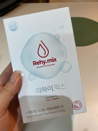 리하이.믹스 수분보충용믹스 리하이.믹스 (Rehy.mix) — 5점을 준 리뷰어가 2022년 7월 올린 사용 사진